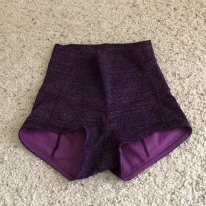 Lululemon rhythmic shorts